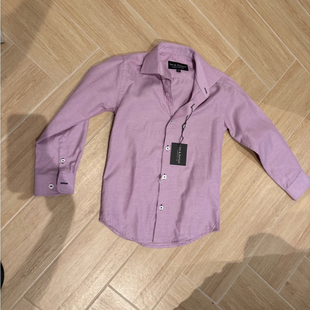Leo & Zachary boys button down shirt